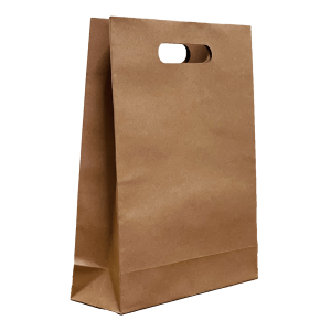 bolsa mediana vertical troquelada